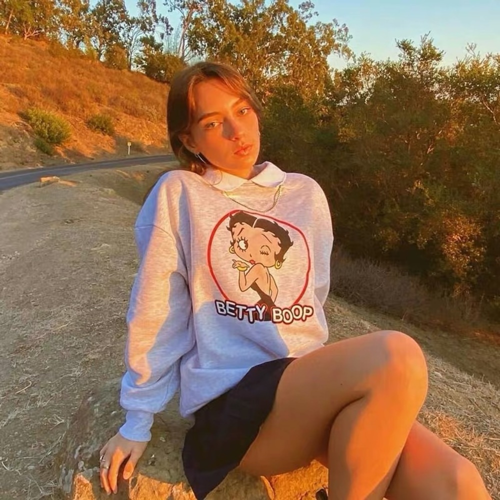 Vintage Betty Boop Crewneck Sweatshirt